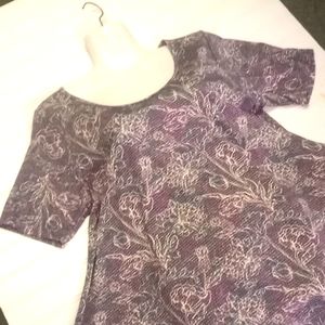 LLR Floral Perfect T Tunic Top